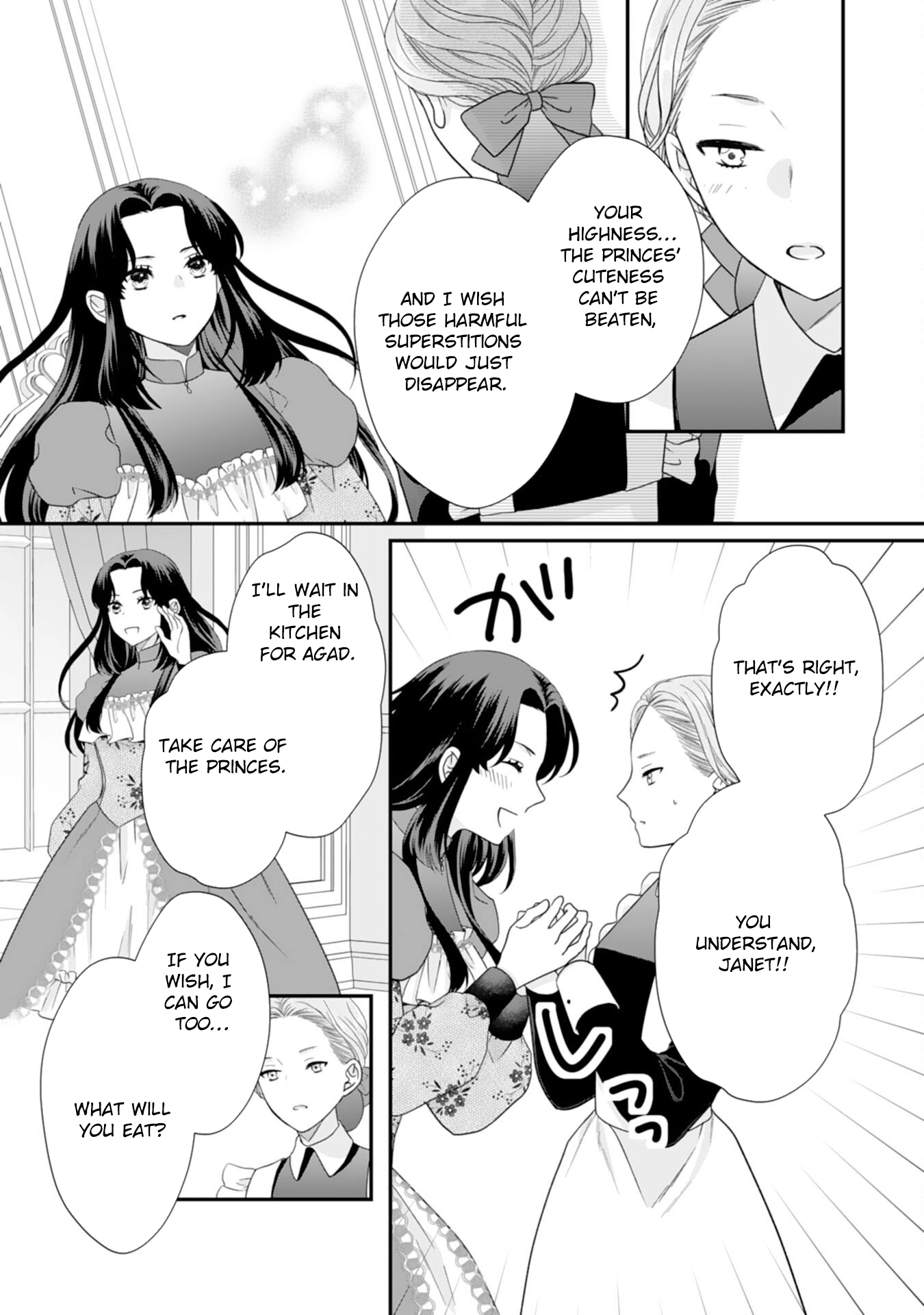 Villainess Stepmother of Twin Princes Who Just Loves Her Cute Boys. Chapter 6 Page 14